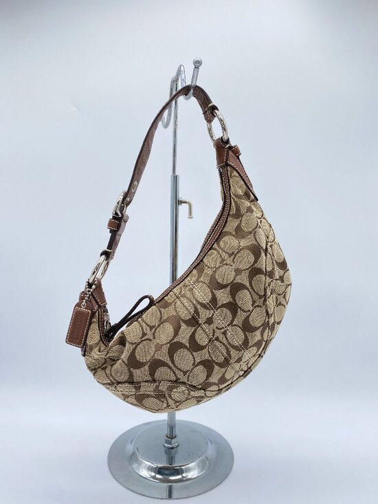 Coach Handbags - Coach Vintage Signature Soho Hobo 10073 Y2K Brown 🤎 Nicky